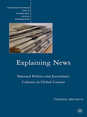 cover image of Explaining News